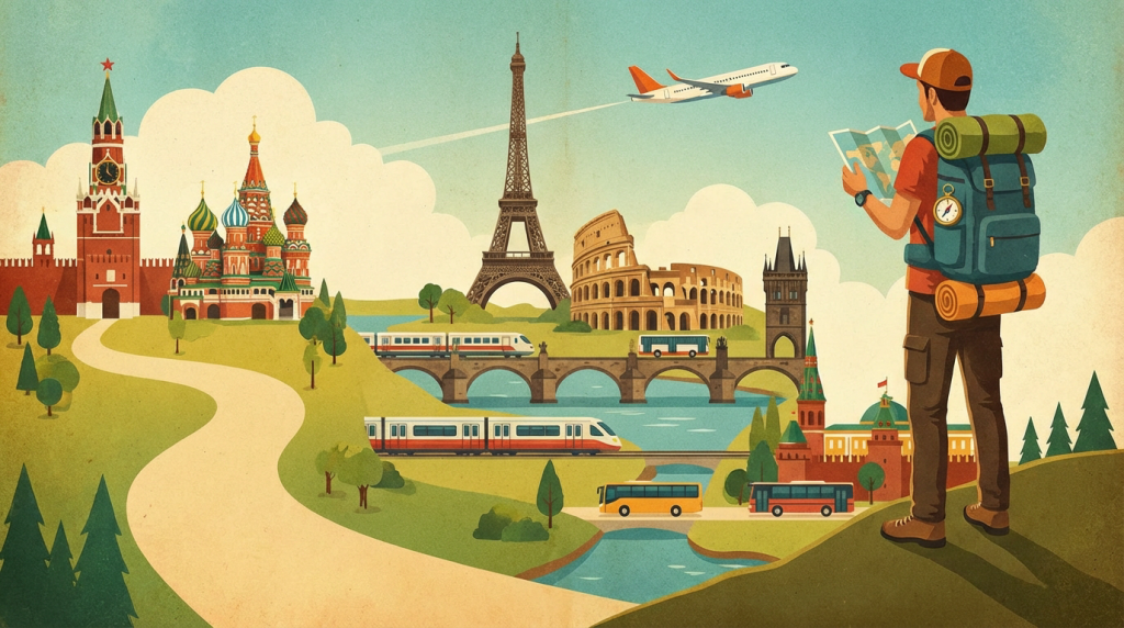 Маршруты и бюджет Европы из Москвы: как ездить чаще и тратить меньше